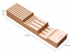 FISKARS Fiskars Schubladen-Messerblock aus Holz FSC