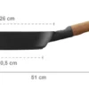 FISKARS Norden Gusseisen Bratpfanne 26cm