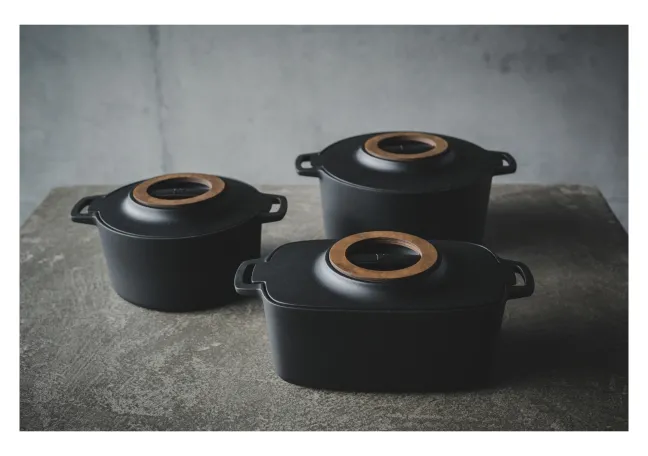 FISKARS Norden Gusseisen Kasserolle Dutch Oven 6L