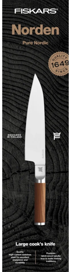 FISKARS Norden Kochmesser groß