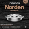 FISKARS Norden Steel Bräter 28 cm beschichtet