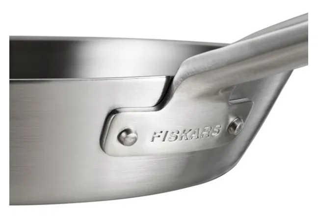 FISKARS Norden Steel Wok 28 cm unbeschichtet