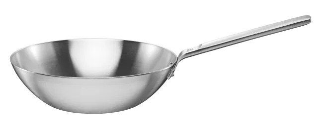 FISKARS Norden Steel Wok 28 cm unbeschichtet