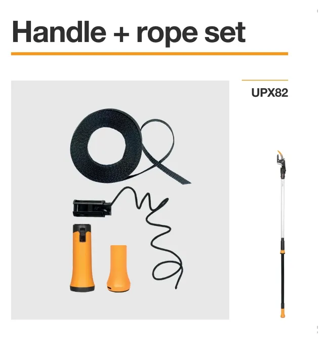 FISKARS Original Ersatz-Griff und Seil für Bypass Teleskop-Schneidgiraffe
