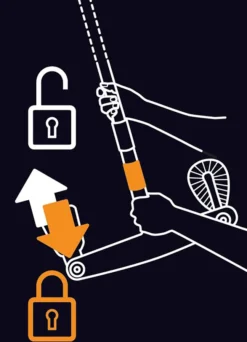 FISKARS QuikFit Dachrinnenreiniger