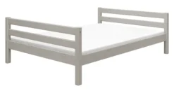 FLEXA Classic Bett 140x200cm grau lasiert