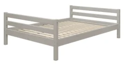 FLEXA Classic Bett 140x200cm grau lasiert