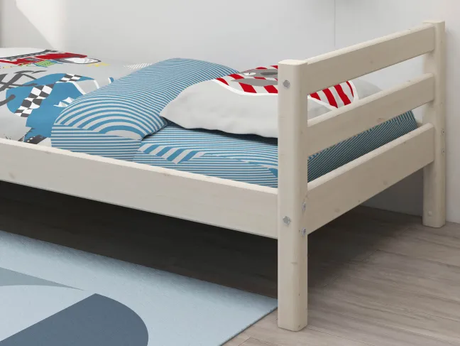 FLEXA Classic Bett 90x200cm weiß lasiert
