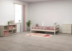 FLEXA Classic Bett 90x200cm weiß lasiert