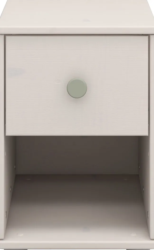 FLEXA Classic Kommode mit 1 Schublade grau/grün