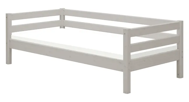FLEXA Classic Sofabett 90x200cm grau lasiert