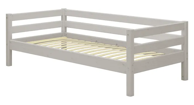 FLEXA Classic Sofabett 90x200cm grau lasiert