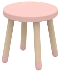 FLEXA Dots Hocker pink