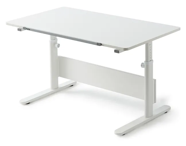 FLEXA Evo Schreibtisch volle Tischplatte weiß 82-50146