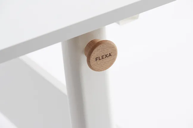 FLEXA Moby left up Schreibtisch weiß 82-50149