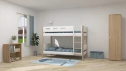 FLEXA Popsicle schmaler, hoher Kleiderschrank 1 Türe weiß Sale