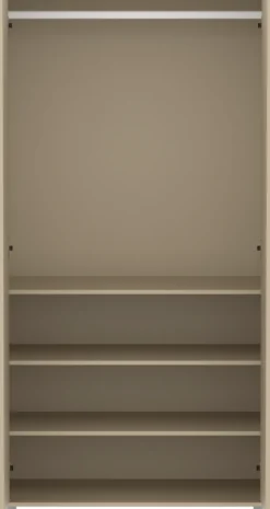 FLEXA Saga Kleiderschrank mit 2 Türen oat