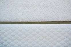 FLEXA Taschenfederkernmatratze 140x200cm mit Baumwollbezug wendbar cremeweiß