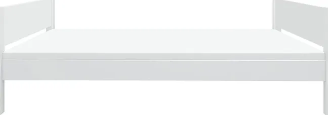 FLEXA White Einzelbett 90x200cm weiß
