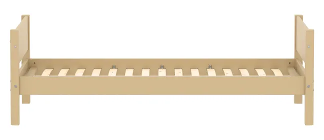 FLEXA White Sand Einzelbett 90x200cm sand