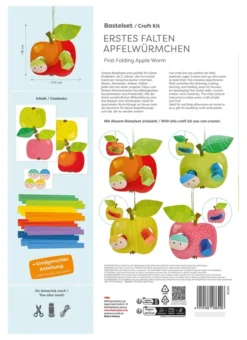 Haba Bastelset - Erstes Falten Apfelwürmchen 2012693