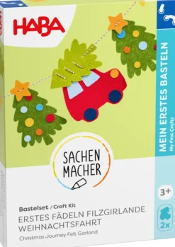 Haba Bastelset - Erstes Fädeln Filzgirlande Weihnachtsfahrt 2012721