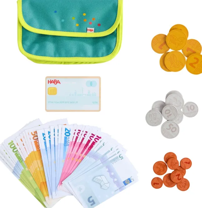 Haba Creative Play - Spielgeld mit Geldbörse 2012308001