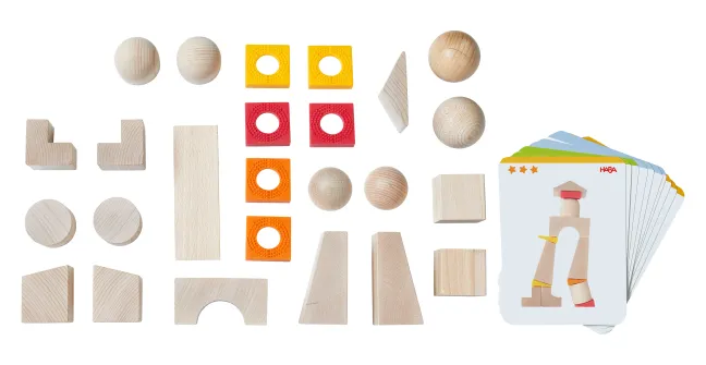 Haba 3D-Legespiel Schiefe Türme - Kugeln 306793