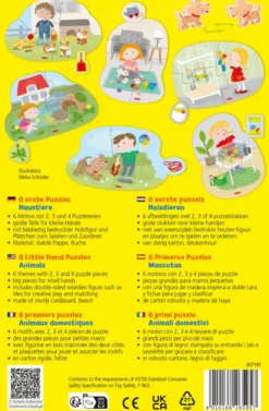 Haba 6 erste Puzzles Haustiere 1307180001