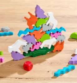 Haba Geschicklichkeitsspiel Tier auf Tier Deluxe 20 Jahre DE 2012205001