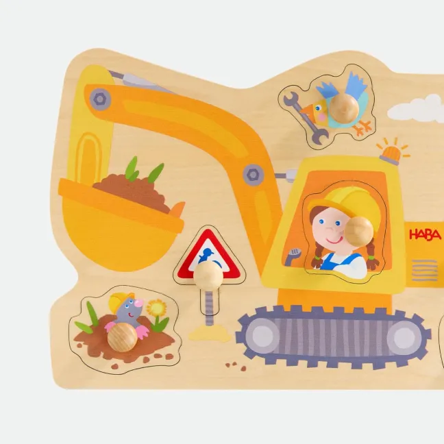 Haba Greifpuzzle Bagger 2012171001