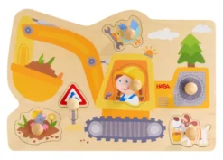Haba Greifpuzzle Bagger 2012171001