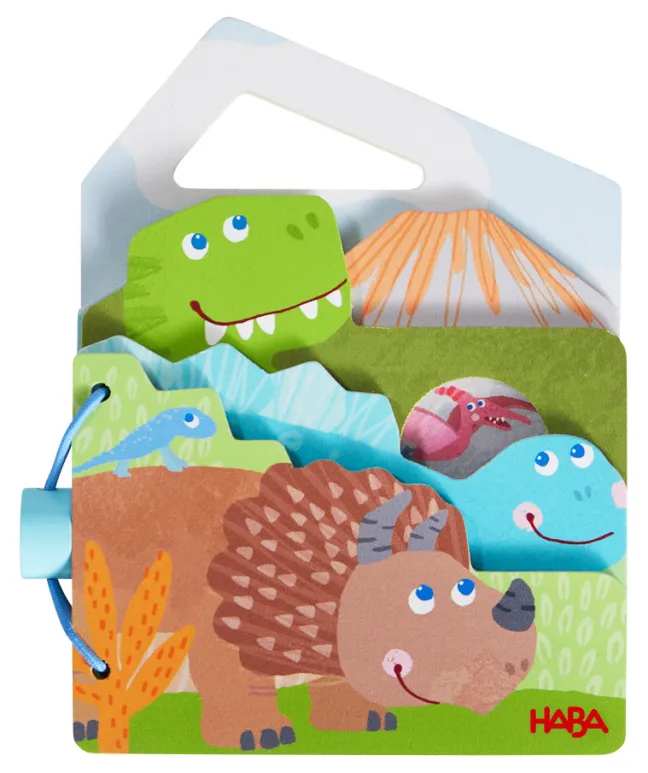Haba Holz-Babybuch Dinos 306789