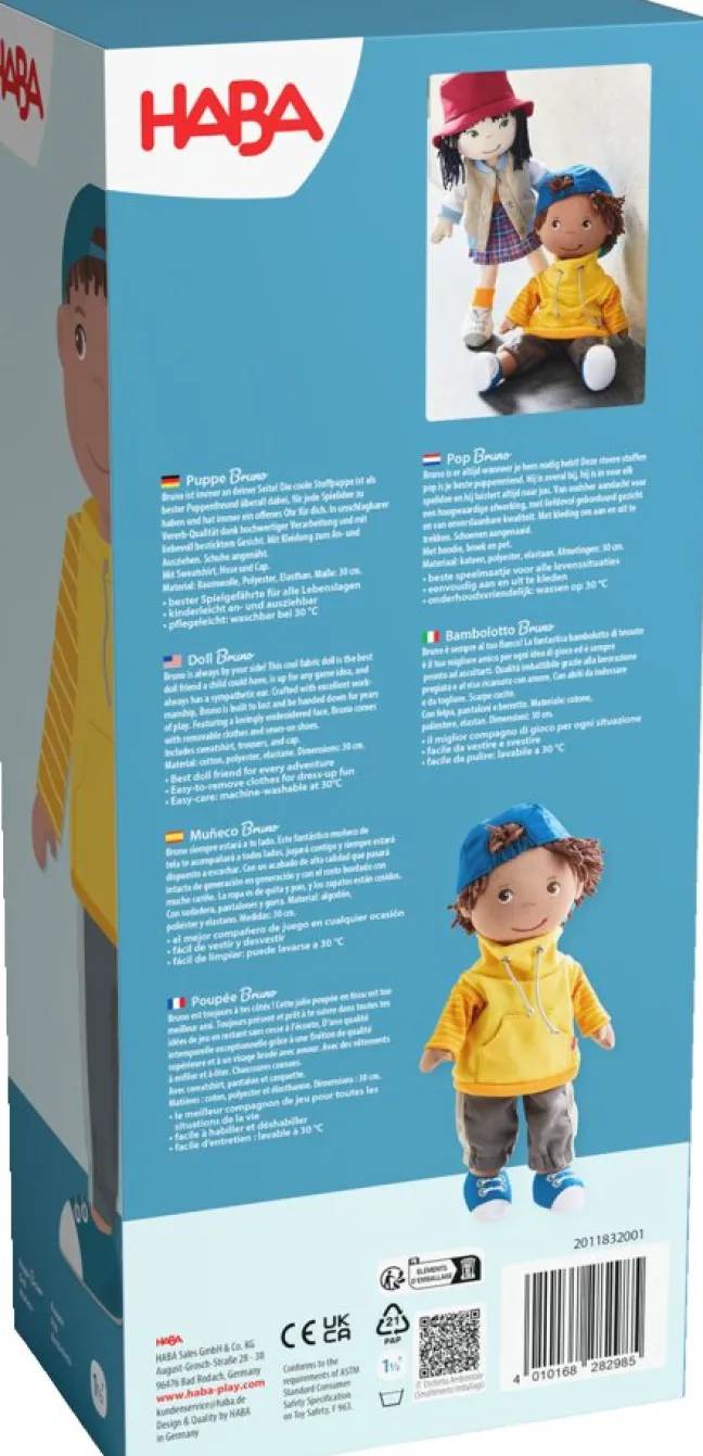 Haba Puppe Bruno 2011832001
