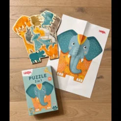 Haba Puzzle 2in1 Elefant 2011068001