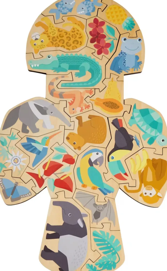 Haba Puzzle 2in1 Papagei 2011453001