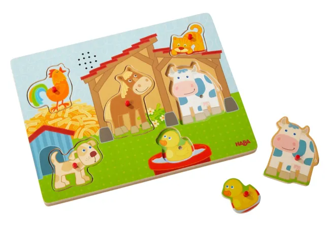 Haba Sound-Greifpuzzle Auf dem Land 303179