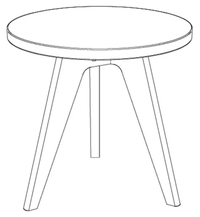 Hasena Circo Nachttisch 44cm Nussbaum geölt
