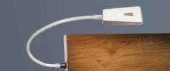 Hasena Smart Leselampe/Nachttischlampe 2er Set Metall pulverbeschichtet weiß