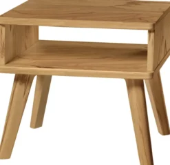 Hasena Stand Nachttisch Wildbuche natur geölt