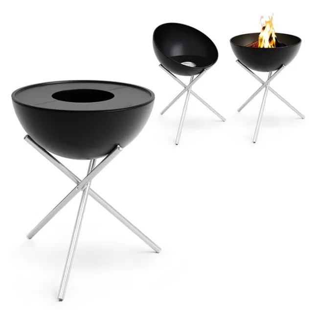 Höfats BOWL 57 Plancha-Grillset hoch
