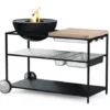 Höfats FIRE KITCHEN Outdoorküche mit BOWL 57 Plancha-Grillset tief