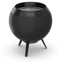 Höfats MOON 45 All Black Plancha-Grillset niedrig