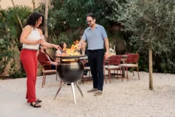 Höfats MOON 55 Plancha-Grillset mit hohem und niedrigem Fuß
