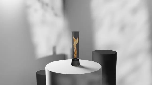 Höfats SPIN AIR 900 Tischfeuer All Black