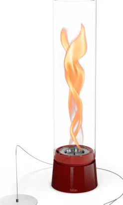 Höfats SPIN AIR 1200 Tischfeuer Emaille rot