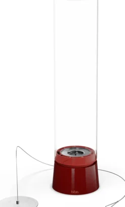 Höfats SPIN AIR 1200 Tischfeuer Emaille rot