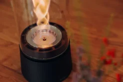 Höfats SPIN AIR 900 Tischfeuer mattschwarz