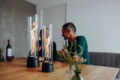 Höfats SPIN AIR 1200 Tischfeuer mattschwarz