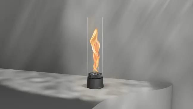 Höfats SPIN AIR 1200 Tischfeuer mattschwarz
